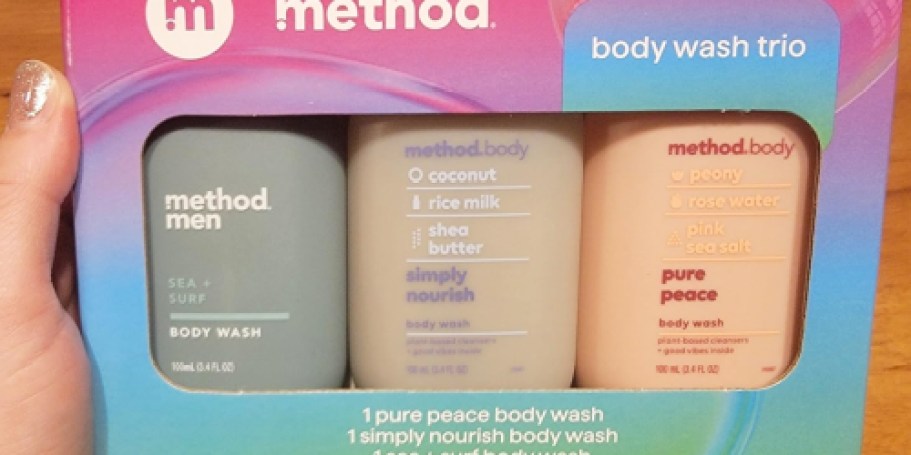 method Travel Size Body Wash Gift Set Just $7 Shipped on Amazon (Reg. $15)