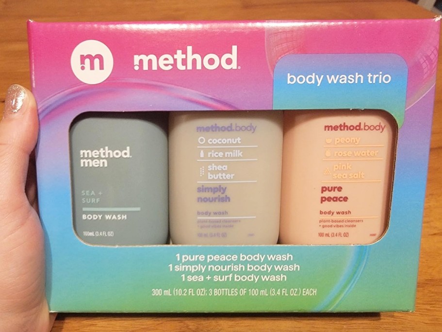 method Travel Size Body Wash Gift Set Just $7 Shipped on Amazon (Reg. $15)