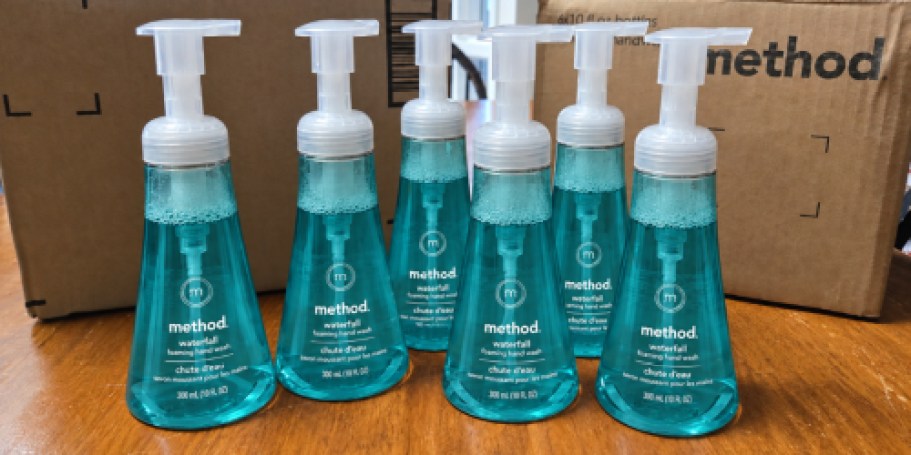 SIX Method Foaming Hand Soaps Only $14 Shipped on Amazon