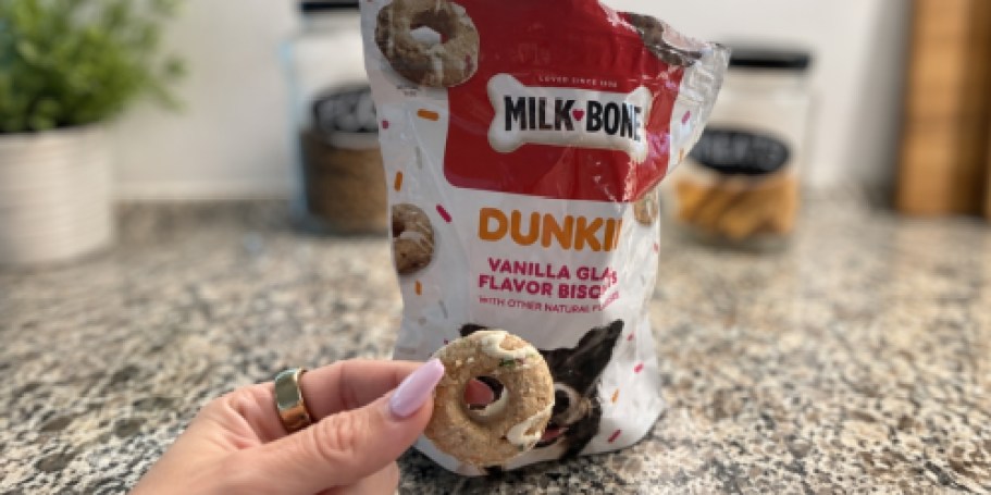 Dunkin’ Milk Bone Dog Treats Just $2 Shipped on Amazon
