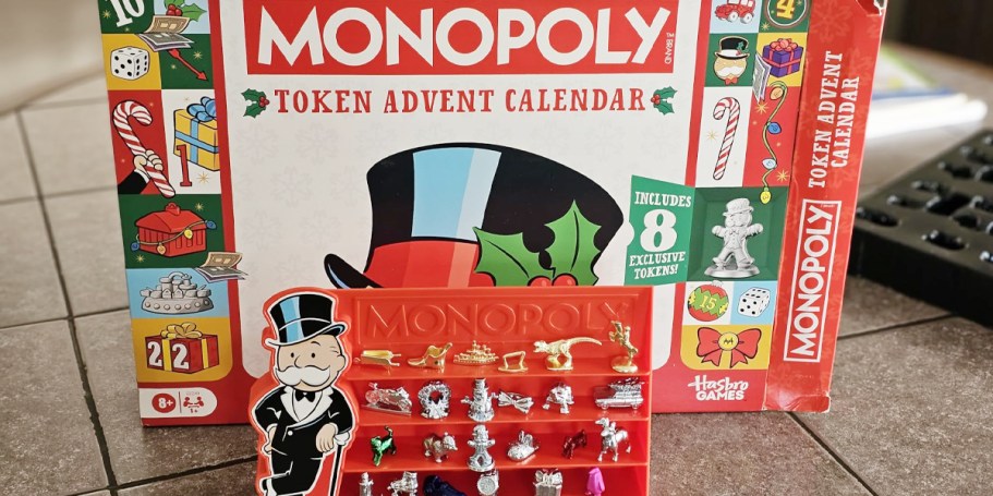 HURRY! New Monopoly Token Advent Calendar Finally In Stock on Amazon