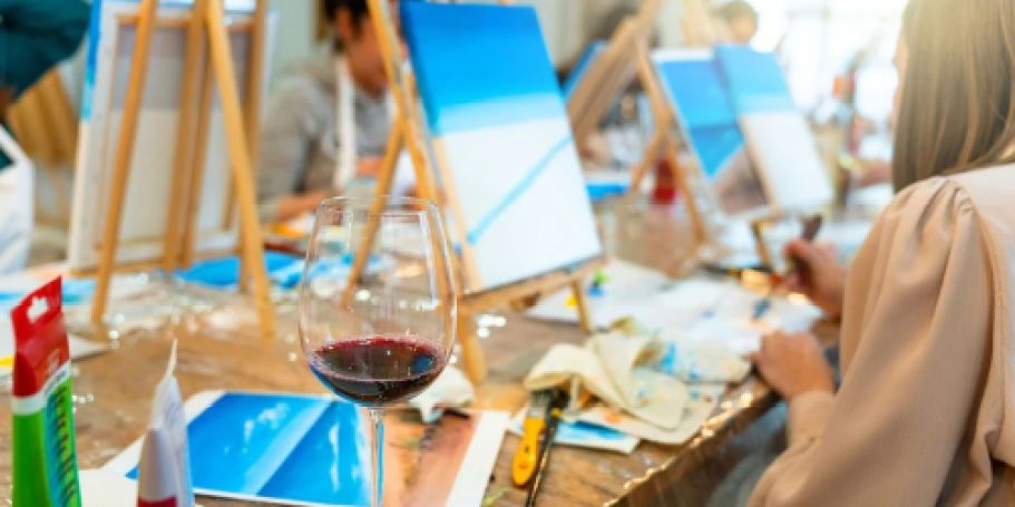 25% Off Paint & Sip Classes (Makes A Great Gift & A Fun Girls’ Night!)