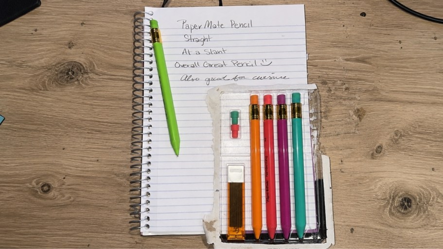 Paper-Mate Triangular Mechanical Pencils Just $3 Shipped on Amazon (Perfect for Little Hands)