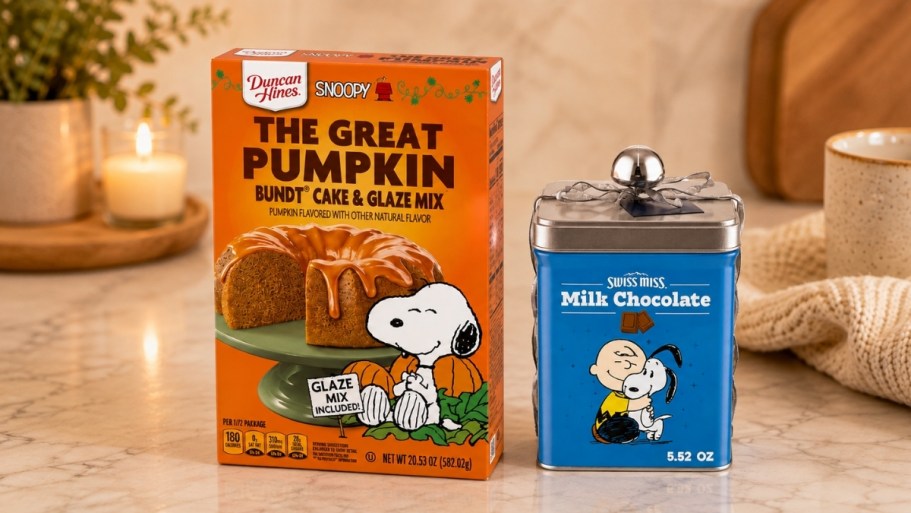 NEW Snoopy x Duncan Hines & Swiss Miss Treats Are Coming to Stores!