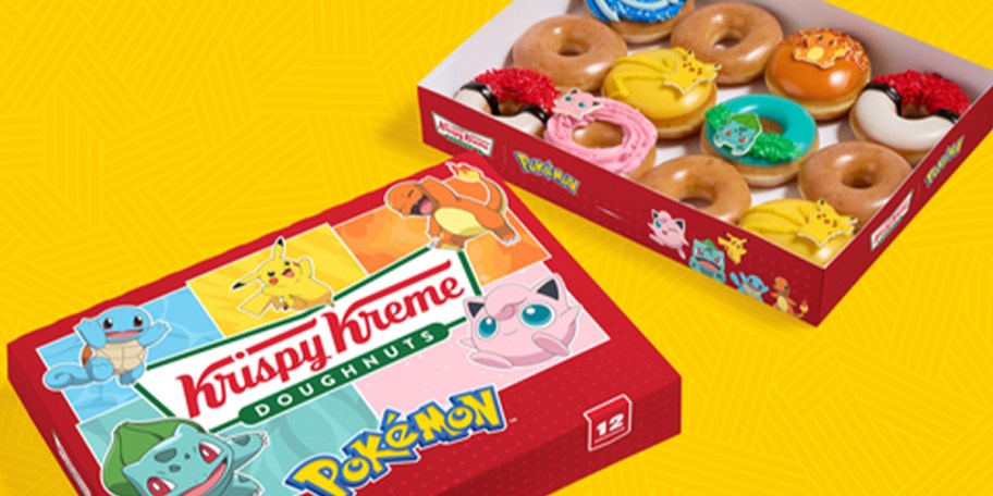 pokemon doughnut box