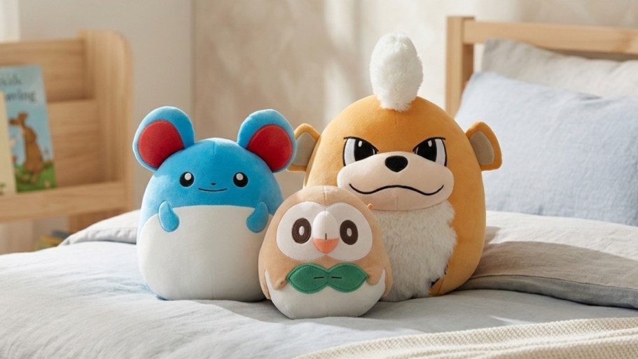 Pokémon Squishmallows from Just $8.99 Shipped (Reg. $16)