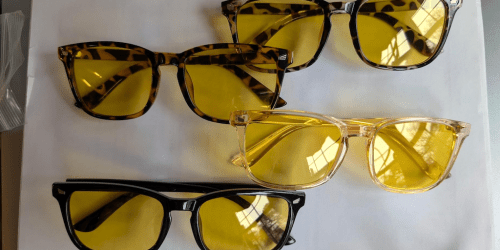 Polarized Night Vision Glasses 4-Pack Just $9.97 on Amazon (Reg. $20)