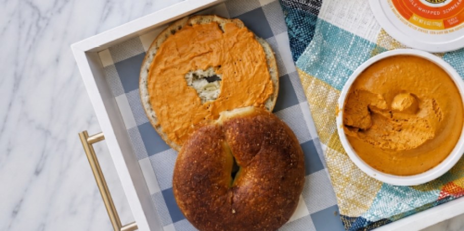 Pumpkin Bagels Return at Einstein Bros. + Kids Get One FREE August 22!