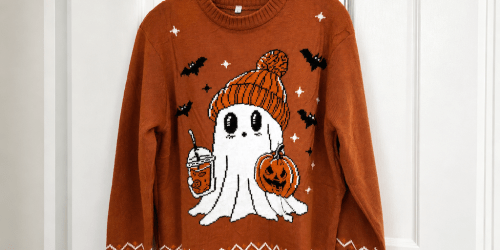 Women’s Halloween Sweater Just $14.99 on Amazon (Reg. $50)
