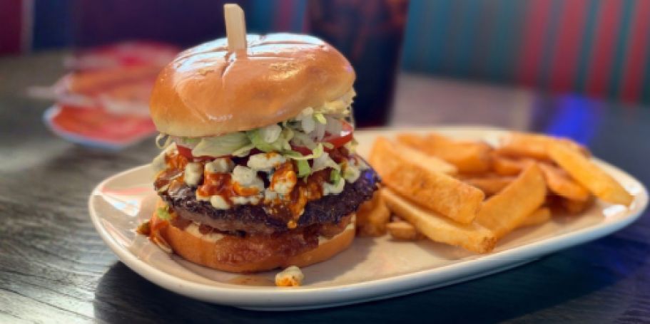 Red Robin’s Bleu Ribbon Burger Is Back & It’s On The BIG YUMMM DEAL Menu