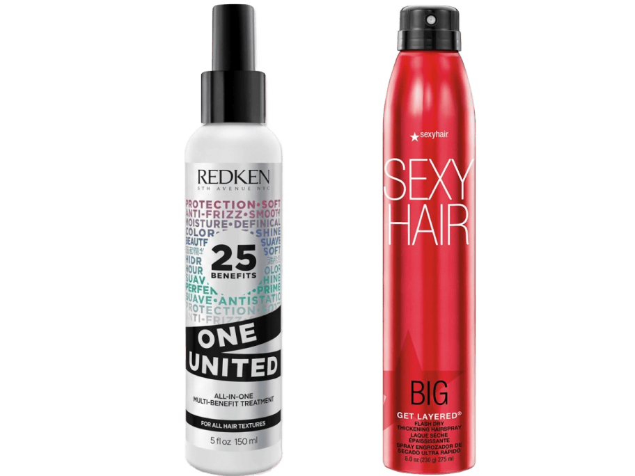 2 hair care products