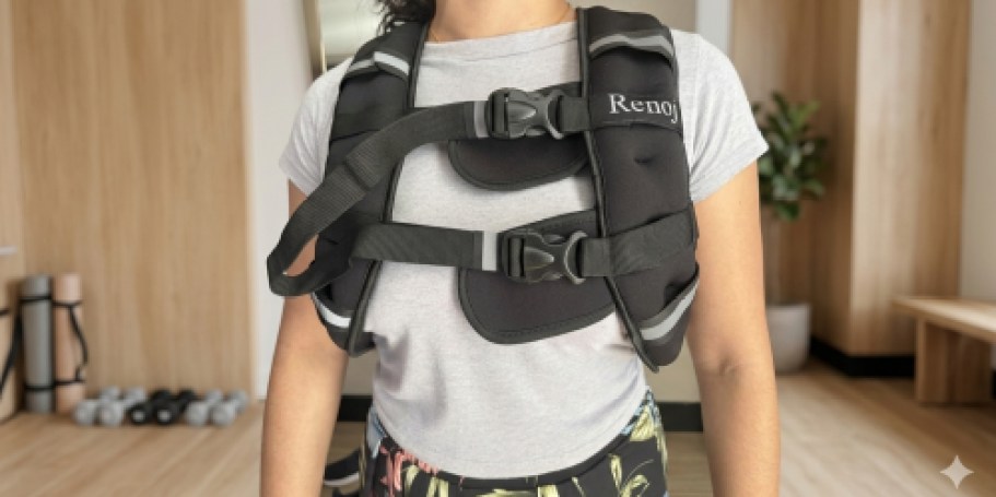 11-Pound Weighted Vest ONLY $6.99 on Amazon (Will Sell Out!)