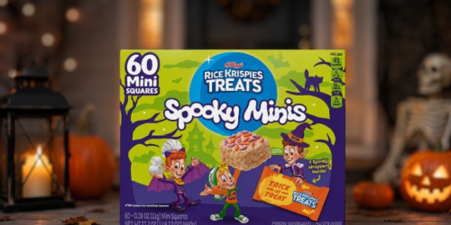 Halloween Rice Krispies Treats 60-Count Just $8.70 Shipped on Amazon