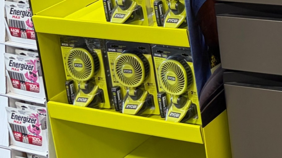 ryobi clip on faN in store
