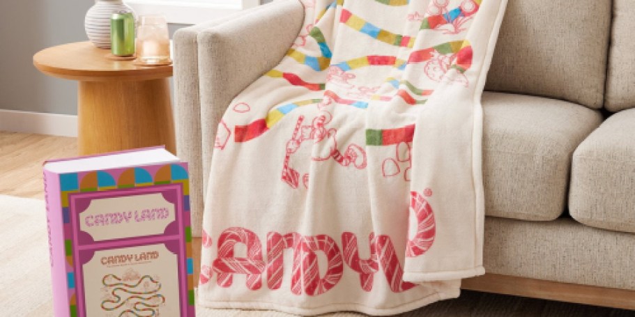 These Classic Hasbro Game Blankets Are SO Nostalgic & Under $20!