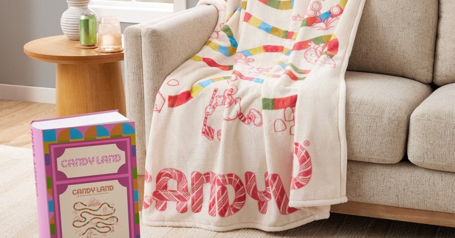 These Classic Hasbro Game Blankets Are SO Nostalgic & Under $20!