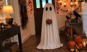 Light-Up Sherpa Ghost Just $14.99 Shipped for Prime Members (Reg. $35)