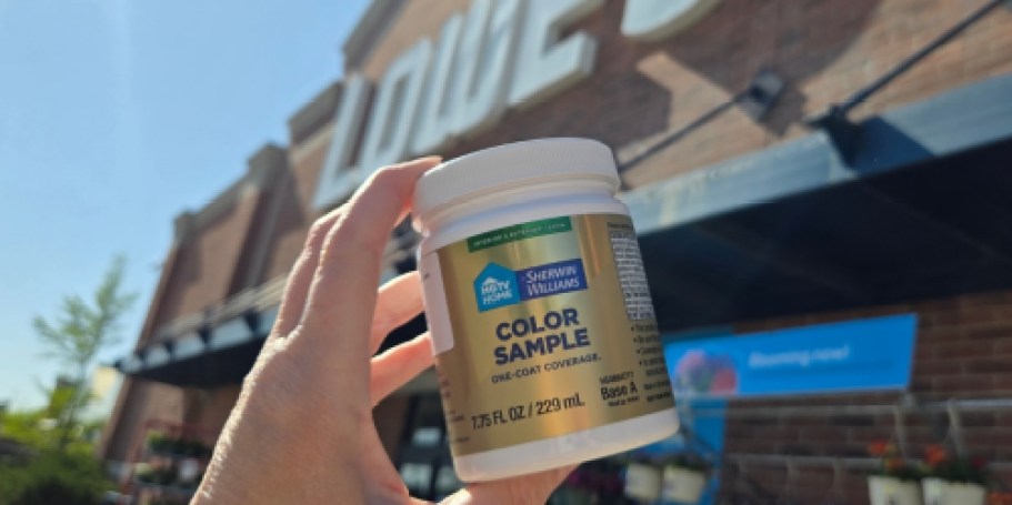 BOGO Lowe’s Paint & Stain Samples for Rewards Members + Free Delivery