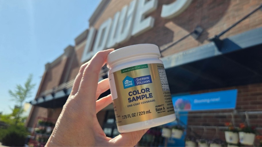 BOGO Lowe’s Paint & Stain Samples for Rewards Members + Free Delivery