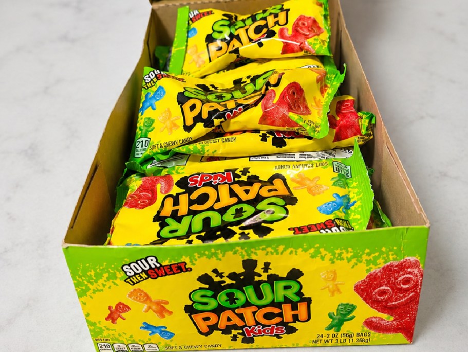 Sour Patch Kids 24-Pack Just $12.59 Shipped on Amazon (Great for Halloween!)