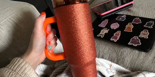 Add Some Sparkle to Your Sip With Walmart’s $14 Ozark Trail Glitter Tumblers