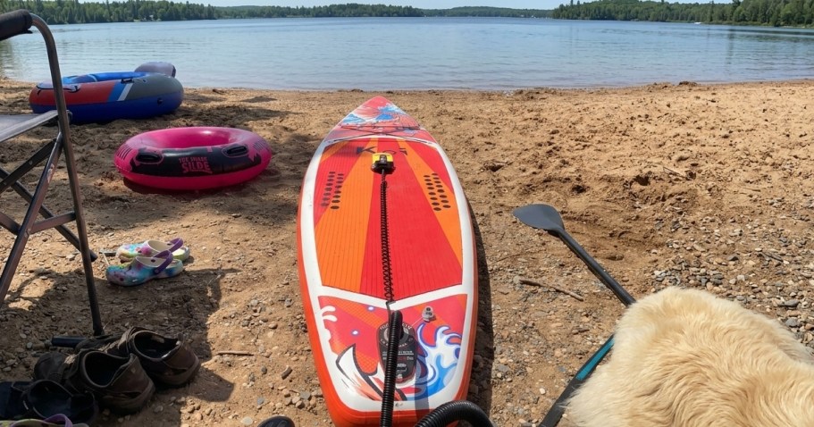 Inflatable Stand Up Paddleboard Sets from $79.77 Shipped on Amazon (Reg. $180)