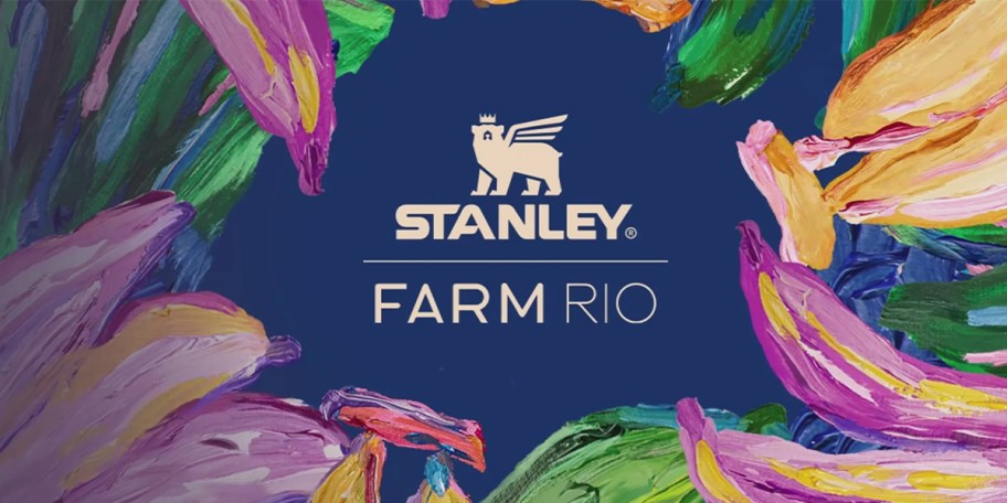 stanley farm rio logo with floral design 