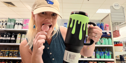 Give Your Stanley a Halloween Makeover w/ $1 Slime Toppers at Target