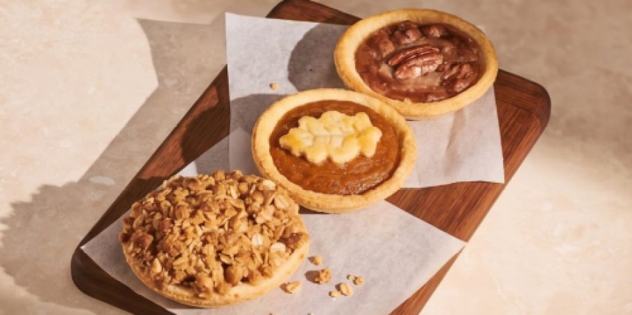 Starbucks Has New Mini Pies Just In Time for Fall (3 Flavors!)