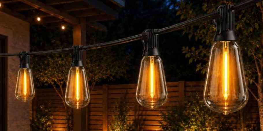 Outdoor String Lights 150-Foot UNDER $25 Shipped on Amazon (Reg. $60)