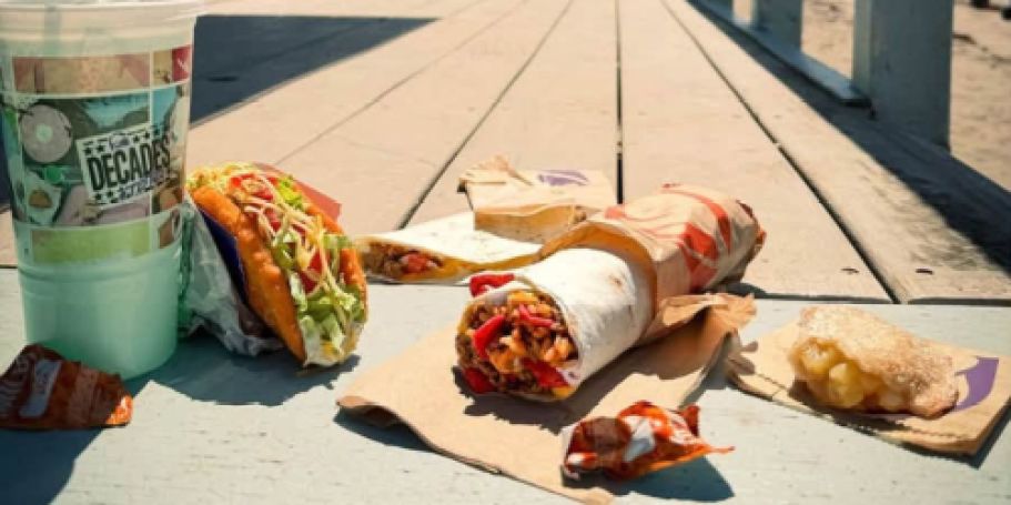 Party Like It’s 2016 w/ Taco Bell’s Decades #TBTB Menu Items