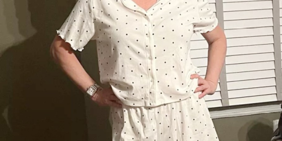 Last Chance: Cute Target Women’s Pajama Sets from $10.50