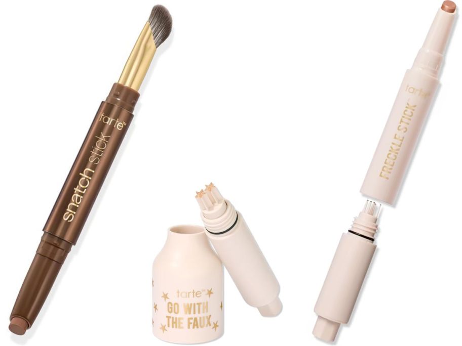 Stock images of Tarte Snatch Stick, Starstuck Faux Freckles and Freckle Stick