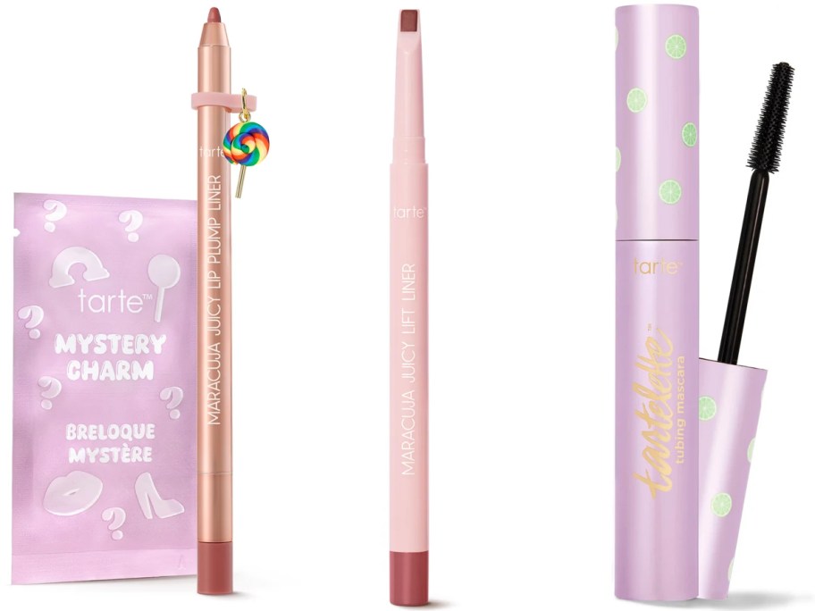 tarte liners and mascara 