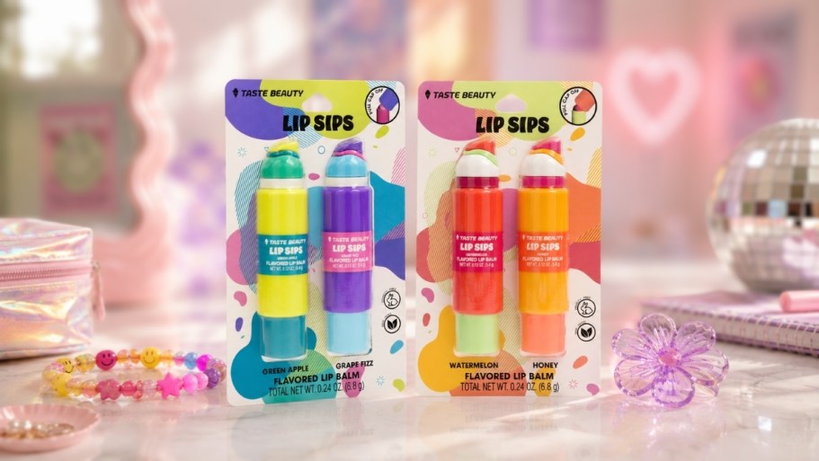 Taste Beauty Lip Sips Give Us Owala Vibes & They’re Just $4.52 at Walmart!