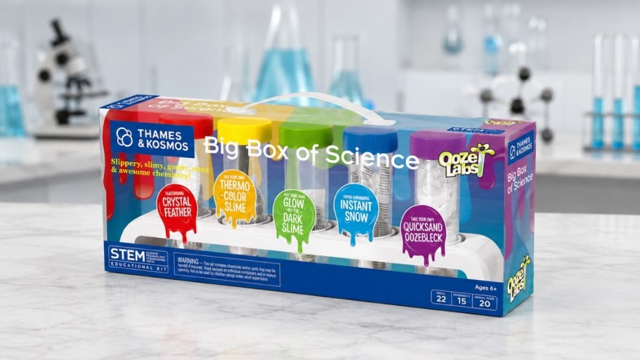 Thames & Kosmos Ooze Labs: Big Box of Science Just $12.43 on Amazon (Reg. $25)