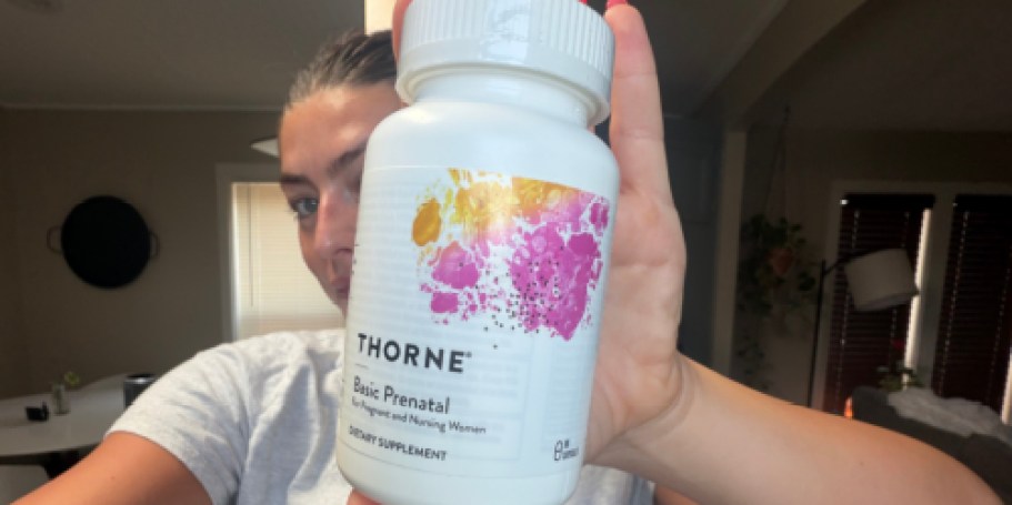 Score RARE Savings on Team-Fave Thorne Wellness Products