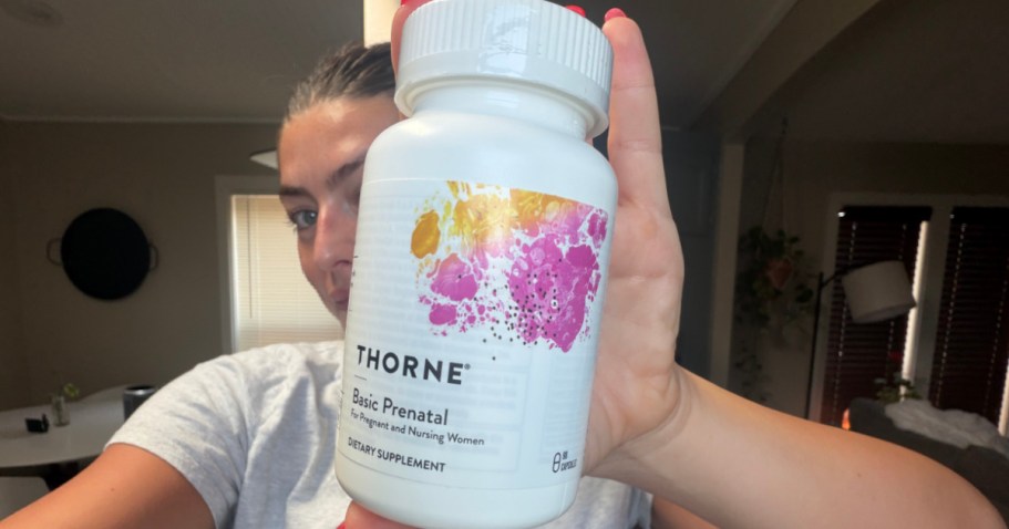 Score RARE Savings on Team-Fave Thorne Wellness Products