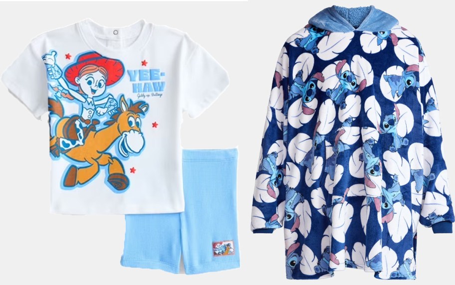 toy story set and stitch lounger 