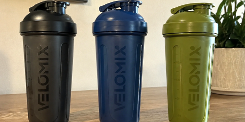 WOW! THREE Protein Shaker Bottles JUST $6.99 on Amazon (ONLY $2.33 Each)