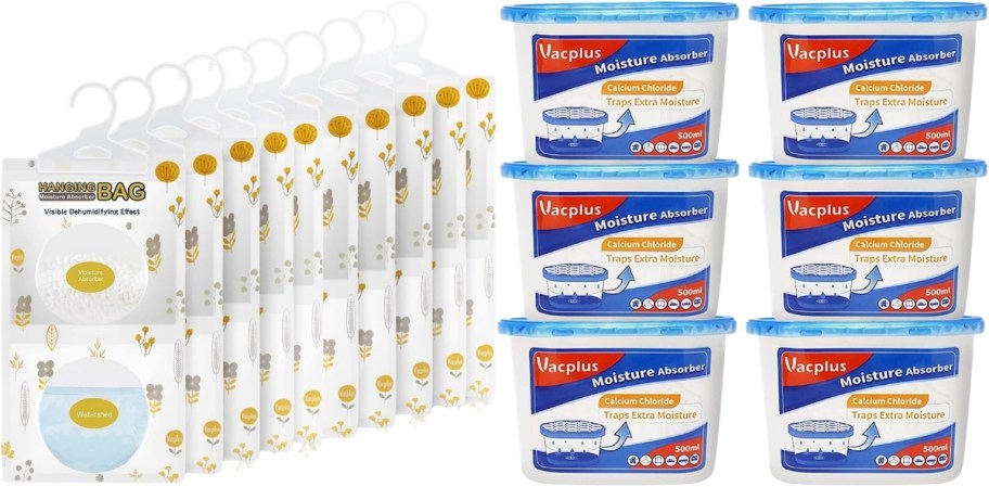 vacplus moisture absorbing bags and buckets