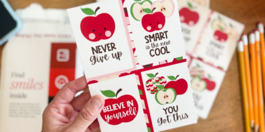 Teachers! Turn 6 FREE Walgreens Photo Cards Into 24 Cute Back-to-School Cards