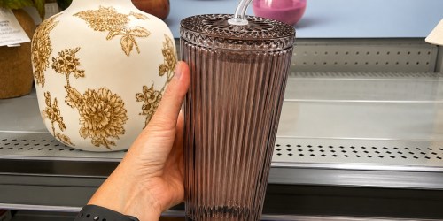 NEW Vintage-Inspired Better Homes & Gardens Glass Tumblers UNDER $5 at Walmart