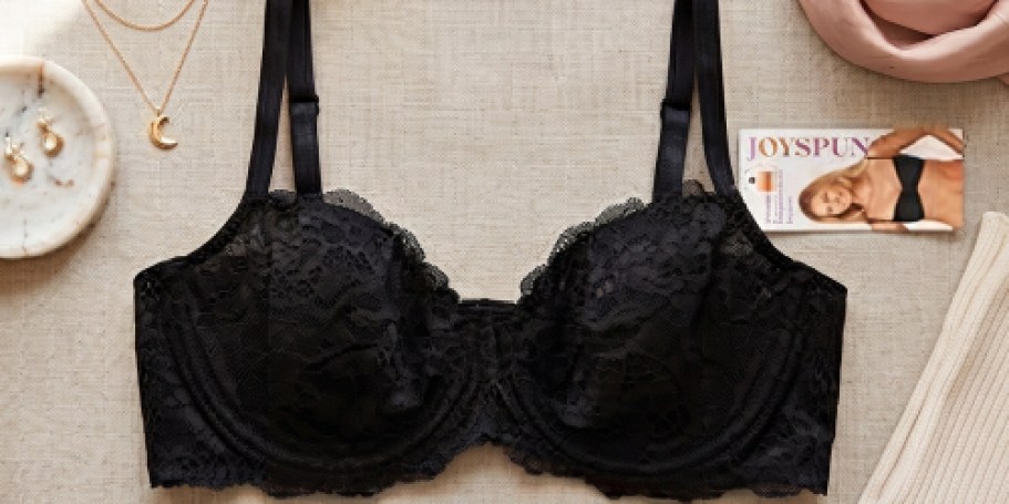 Joyspun Women’s Bras & Underwear from $5.99 on Walmart.com
