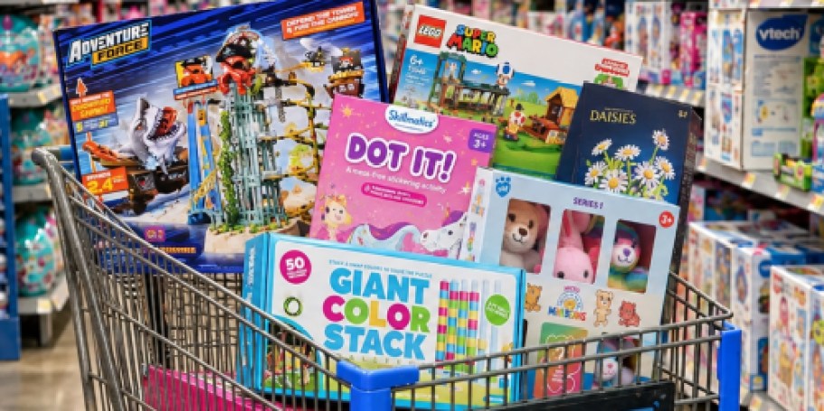 Up to 75% Off Walmart Toys | Disney, Bluey, Build-A-Bear, LEGO, & More!