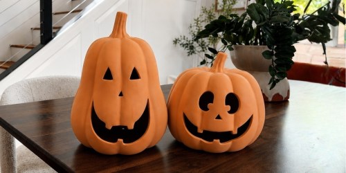 Hurry! These Walmart Terracotta Pumpkins Will Sell Out