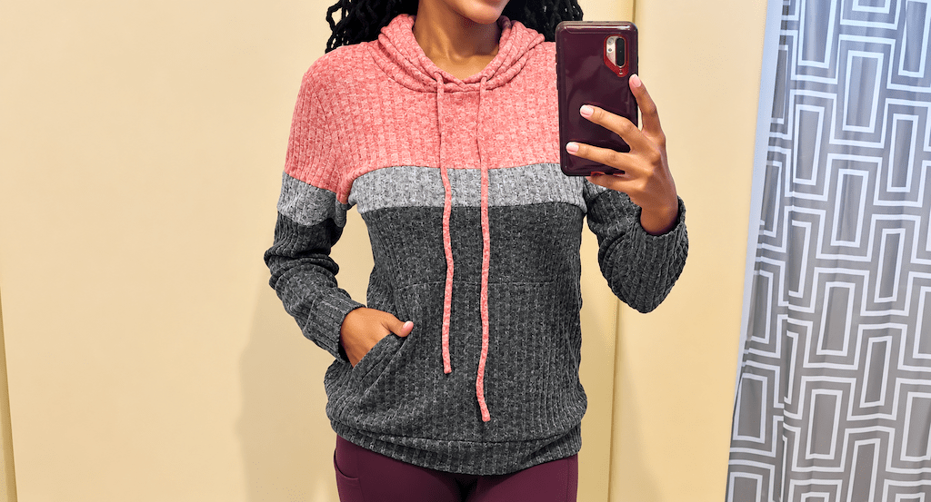 Amazon knit hoodie