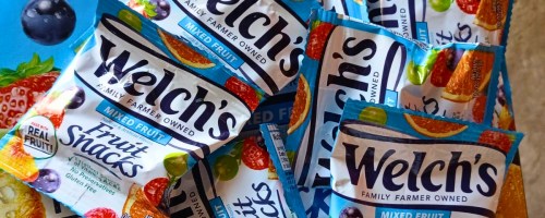 packs of Welch's Fruit Snacks
