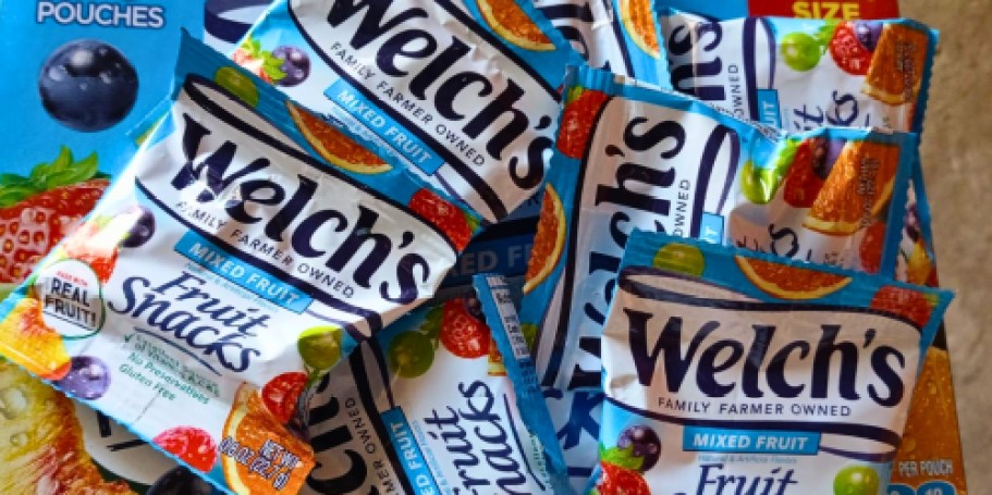 Welch’s Fruit Snacks 40-Count Just $3.49 Shipped on Amazon