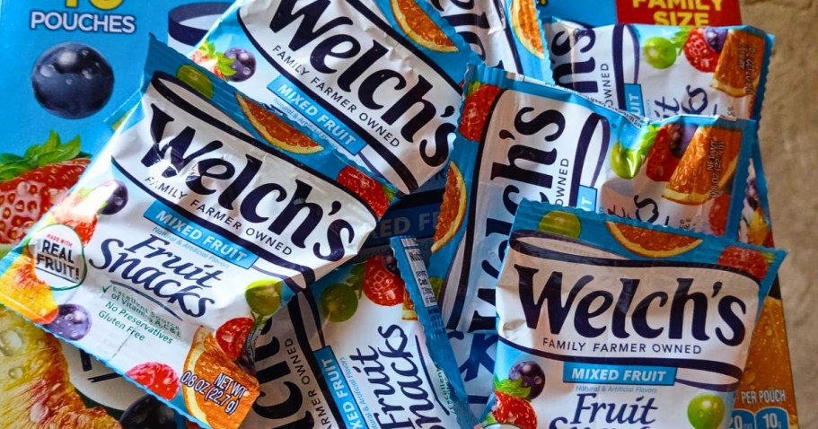 Welch’s Fruit Snacks 40-Count Just $3.49 Shipped on Amazon